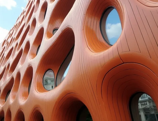 Curved Commercial Facades