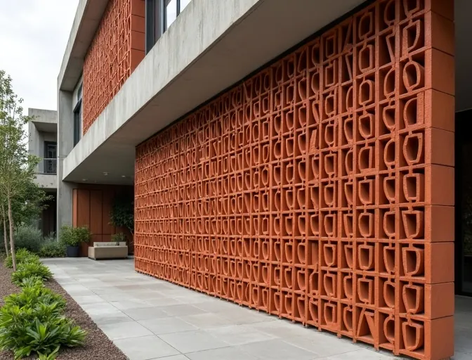 Exterior Screen Walls